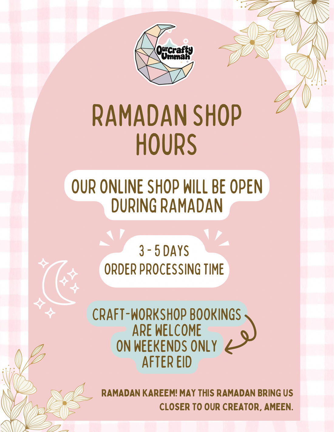 Ramadan Shop is open Online