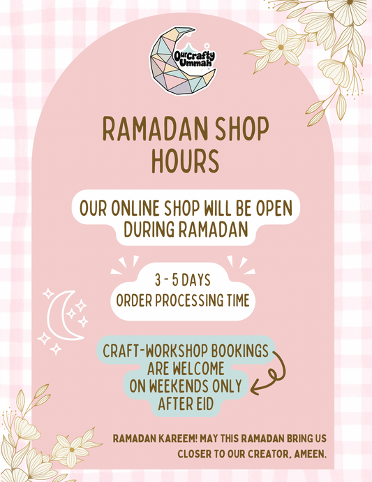 Ramadan Shop is open Online